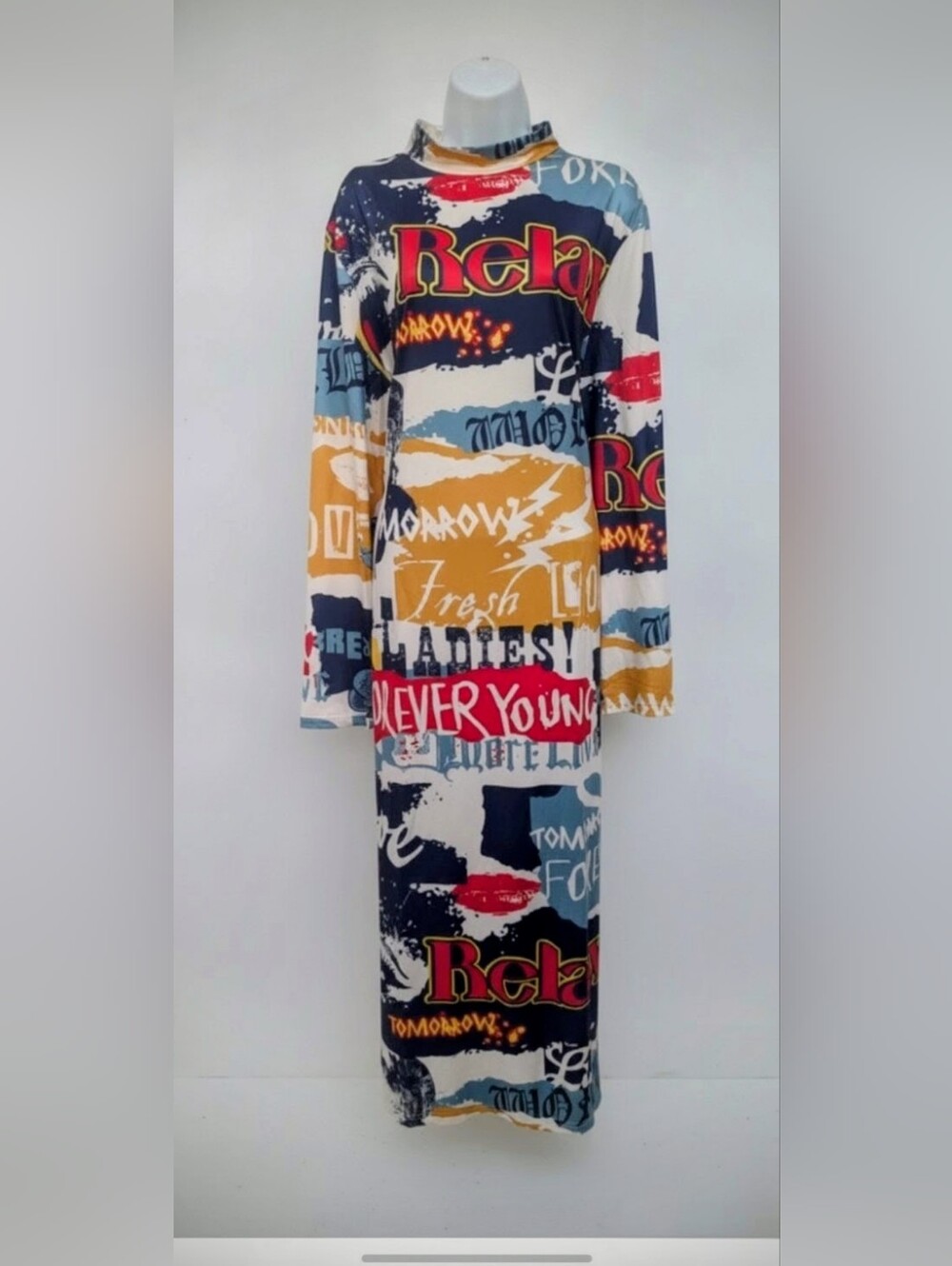 Shein Multicoloured Graphic Dress